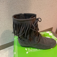 未使用　バルーンバルーン　ショートブーツ　サイズMの画像