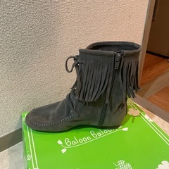 未使用　バルーンバルーン　ショートブーツ　サイズMの画像