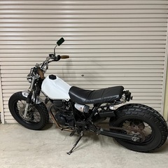 YAMAHA TW200 ロンスイ キック始動 DG07J customの画像