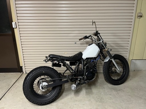 YAMAHA TW200 ロンスイ キック始動 DG07J custom