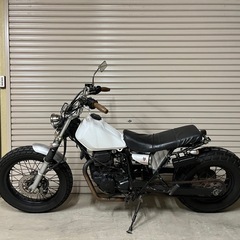 YAMAHA TW200 ロンスイ キック始動 DG07J customの画像