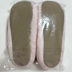新品未使用　ピンクスリッパ 22.0-24.5cmの画像