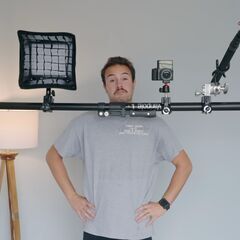 マンフロット(Manfrotto) オートポール黒 210cm -370cm 032Bの画像