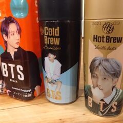 BTS コラボ　ペットボトル　空ボトルの画像