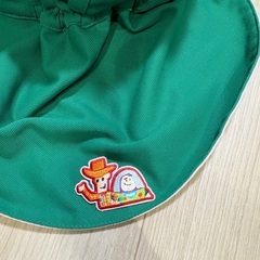 幼稚園　保育園　カラー帽子　緑　グリーンの画像