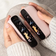 充電式カイロ 3秒急速発熱 全面マグネット分離式 超軽量 急速充電 抗菌設計の画像