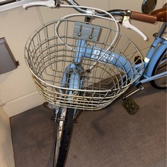 【24インチ】子供用自転車 水色🩵の画像