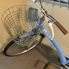 【24インチ】子供用自転車 水色🩵の画像