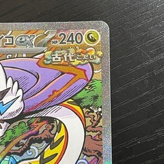 ポケモンカード　タケルライコex（SAR）の画像