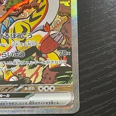 ポケモンカード　タケルライコex（SAR）の画像