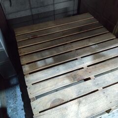 木パレット　無料　差し上げますの画像