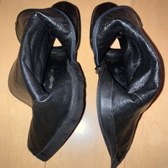 本皮ブーツの画像