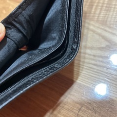 未使用牛革財布の画像