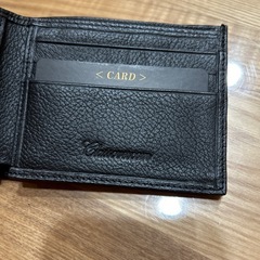 未使用牛革財布の画像