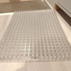 猫よけ いたずら防止 ここダメシート 43*34 透明 6枚の画像