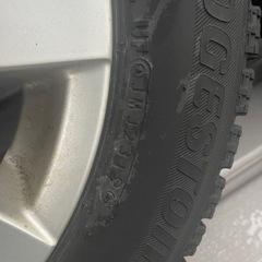 軽自動車用冬タイヤ　スタッドレス　ブリザックVRX 155/65R13の画像