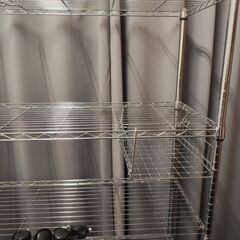 ドウシシャ　ルミナス互換　メタルラック　幅120cm 5段　おまけ複数　引き取り限定の画像