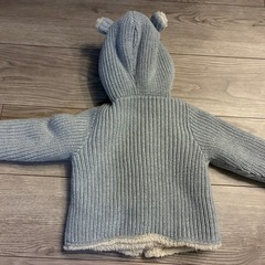 GAP ベビー クマさんニットアウター サイズ6～12ヶ月の画像