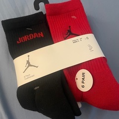 JORDAN ジョーダン キッズ ソックス ナイキ NBA バスケ 靴下 クルー 21cm~23cmの画像