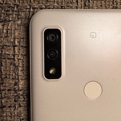 ① docomo »»» ARROWS We F-51B ホワイト スマホ ジャンク品 扱い  の画像