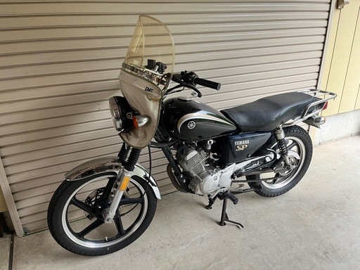YAMAHA YB125SP セル始動 BLACK SR400 レトロ ヴィンテージ