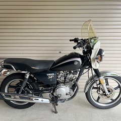 YAMAHA YB125SP セル始動 BLACK SR400 レトロ ヴィンテージの画像