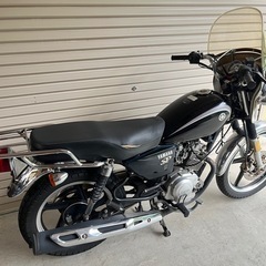YAMAHA YB125SP セル始動 BLACK SR400 レトロ ヴィンテージの画像