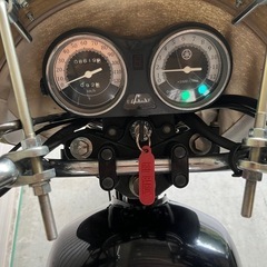 YAMAHA YB125SP セル始動 BLACK SR400 レトロ ヴィンテージの画像