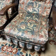 飛騨産業　飛騨家具　アーム付きチェア　カリモクの画像