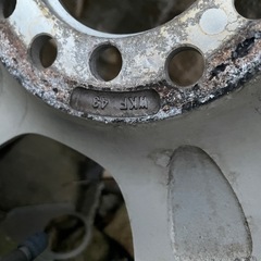 アルミホイール4本 マルチPCD100,110,114.3 155/65R13タイヤ付きの画像