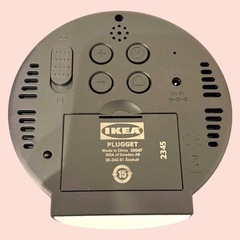 IKEA PLUGGET プルゲット 目覚まし時計の画像
