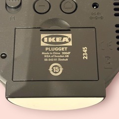 IKEA PLUGGET プルゲット 目覚まし時計の画像