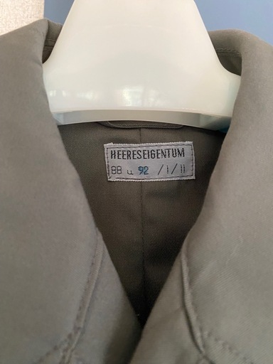 ドイツ軍 実物コート HEERESEIGENTUM 春秋用 ミリタリー