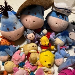 17個まとめ売り！ディズニー　くまのプーさん　イーヨー　ティガ　ピグレット　ディズニーランド　ディズニーシーの画像