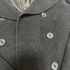 レディース　ピーコート　Mサイズ　ブラックの画像