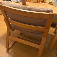 無印ダイニングチェアの画像
