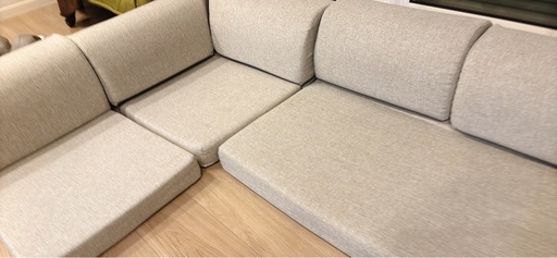 モダンデコ　ソファー　ロータイプ