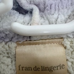 fran de lingerie ルームウェアの画像