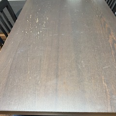 テーブル＆イスセットの画像