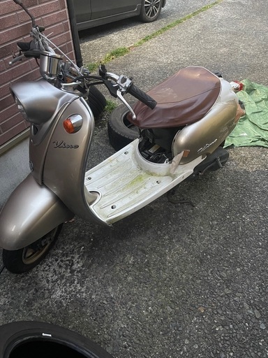 原付バイク 　2スト　ビーノ　不動車