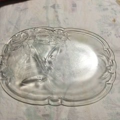 ◆ガラスのお皿◆クリスマスベル　Mikasa Crystalの画像