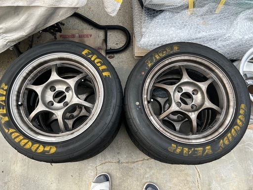 値下げ
ブラックレーシングホイールタイヤ4本