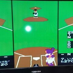 ファミコンソフト　動作確認済み　ファミリースタジアム　スポーツゲームの画像