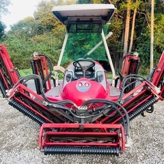 ●シバウラ●TM757リールモア●芝刈り機:草刈り機:ゴルフ●デイーセルの画像