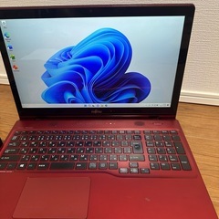 富士通AH77/M 15.6インチ　タッチパネル　i7第4世代　WIN11 HDD1000GB Office 2024の画像