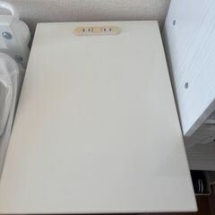 サイドテーブル ナイトテーブル　白　ホワイトの画像