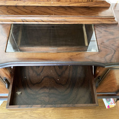 【11月17日 直接引き取り 限定】アンティーク　三面鏡　ドレッサー　鏡台　の画像