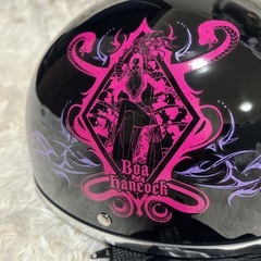 【新品未使用】 OGKカブト×ワンピース ハンコック ハーフヘルメット 2wayの画像