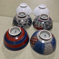 【美品】ご飯茶碗6個セットの画像
