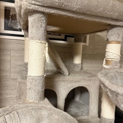 キャットタワー　グレー　1個の画像